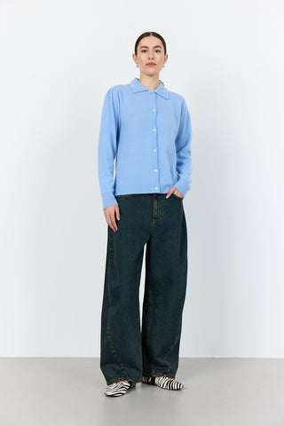 LR-ELOISE 12 Pullover Ljusblå