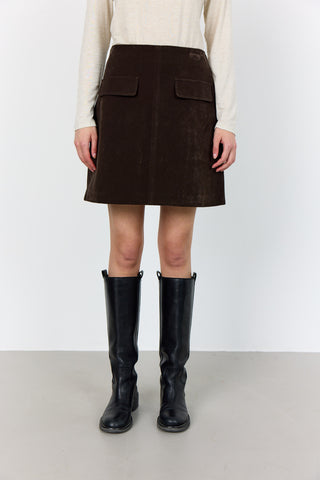 LR-NIOBA 2 Kjol Mörkbrun