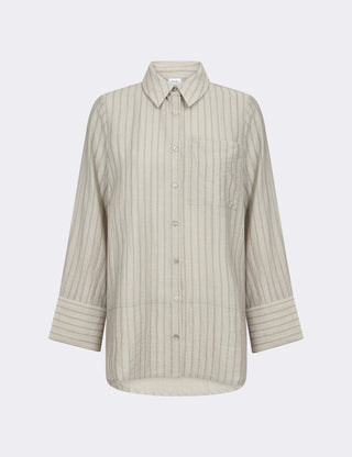 LR-NIOMA 2 Skjorta Grå