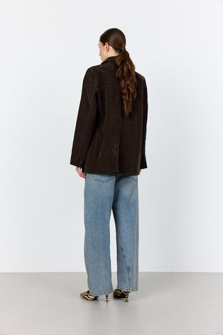 LR-NIOBA 3 Skjorta Mörkbrun