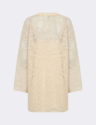 LR-MANGIA 1 Klänning Cream