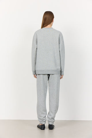 LR-NUKA 12 Sweatshirt Ljusgrått