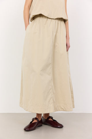 LR-LEA 2 Kjol Ljus sand