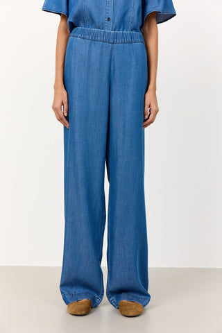 LR-HENRI 5 Byxor Ljusblå