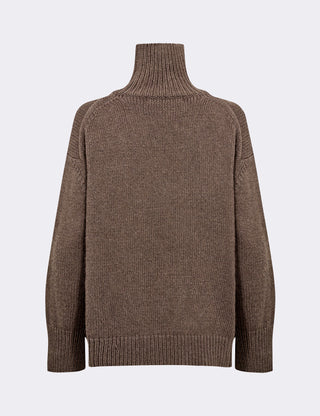 LR-PERLE 3 Pullover Ljusbrun