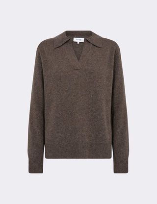 LR-ELOISE 5 Pullover Brün