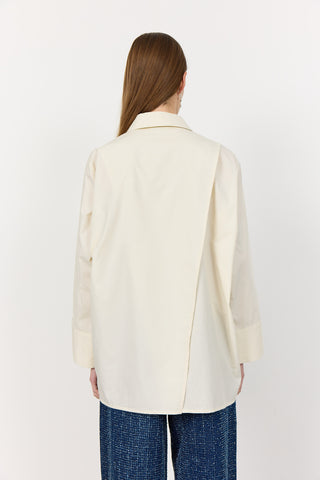 LR-KIA 2 Skjorta Cream