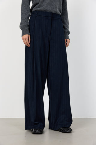 LR-OLIVIA 2 Byxor mörkblå