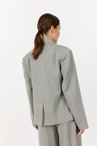 LR-NELLY 1 Kavaj Ljusgrått