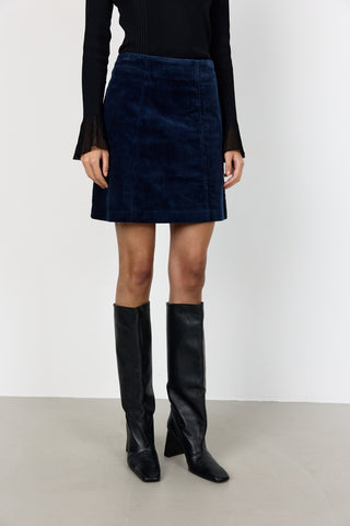 LR-ORLANDO 2 Kjol mörkblå