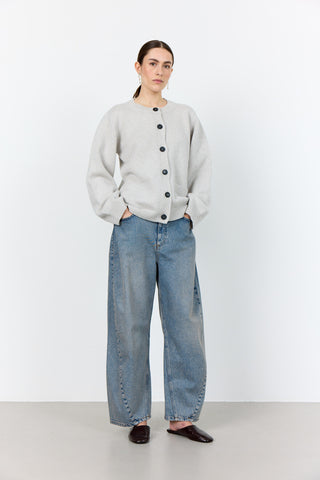 LR-PERLE 9 Cardigan Grå