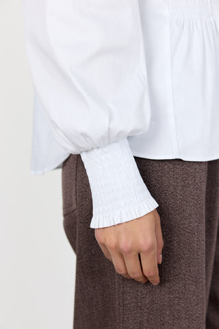 LR-ISLA SOLID 117 Skjorta Vit