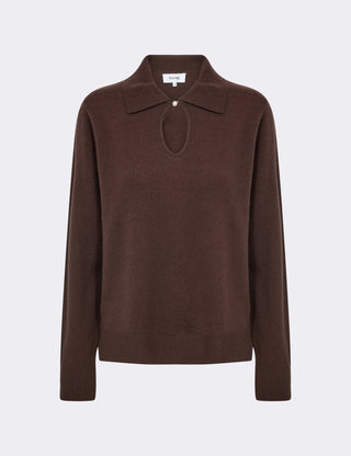 LR-ELOISE 13 Strik Mörkbrun