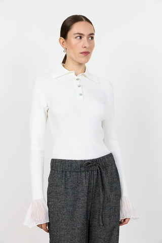 LR-OBI 1 Cardigan Off white