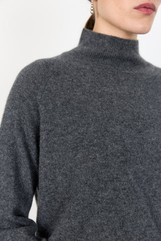 LR-ELOISE 6 Strik Mörkgrå