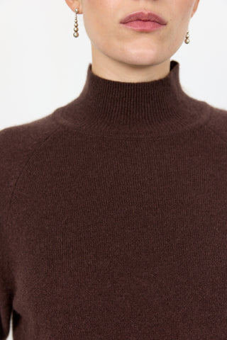 LR-ELOISE 6 Strik Mörkbrun