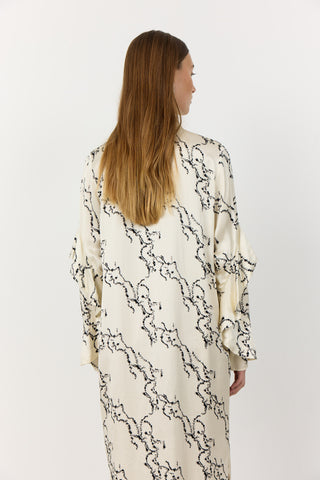 LR-KENNEDY 1 Klänning Cream