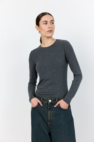 LR-JOSEPHINE 1 T-shirt Mörkgrå