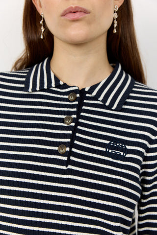 LR-KIRSTEN 2 Blus mörkblå