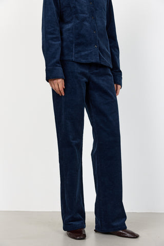 LR-ORLANDO 3 Byxor mörkblå