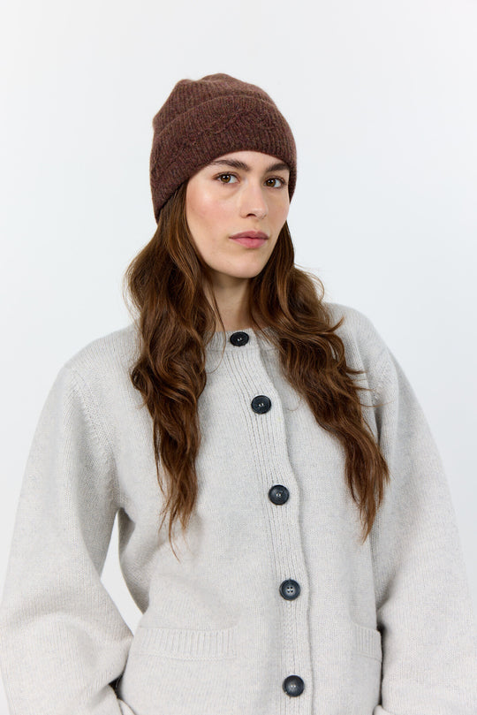 LR-MALTHE 1 Hatt Mörkbrun