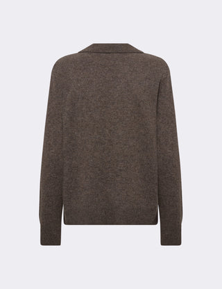 LR-ELOISE 5 Pullover Brün