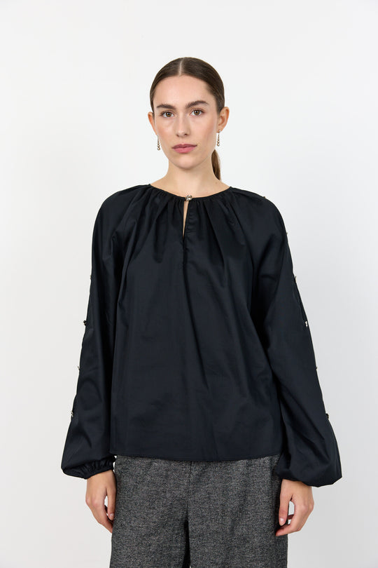 LR-ISLA SOLID 131 Blus Svart