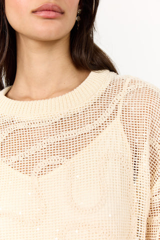 LR-MANGIA 1 Klänning Cream