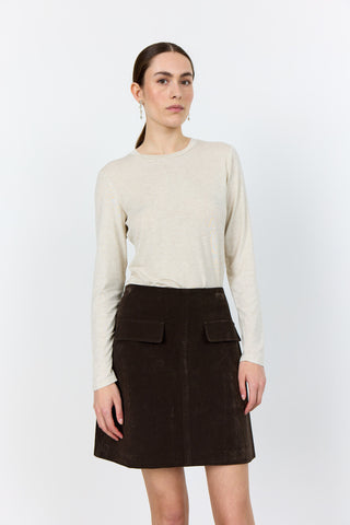 LR-NIOBA 2 Kjol Mörkbrun