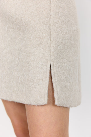 LR-KAMMY 1 Kjol Ljus sand