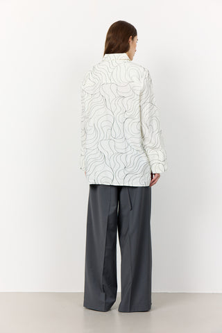 LR-KORA 1 Skjorta Ljusgrått