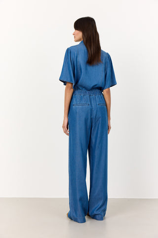 LR-HENRI 5 Byxor Ljusblå