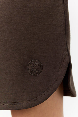 LR-EZRA 10 Shorts Mörkbrun