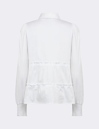 LR-ISLA SOLID 95 Skjorta Vit