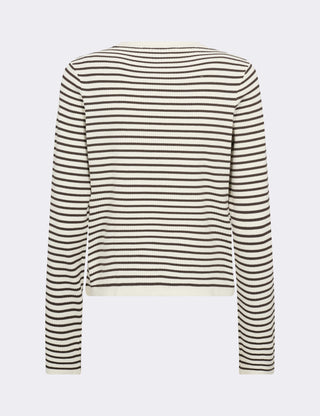 LR-KIRSTEN 3 Topp Mörkbrun