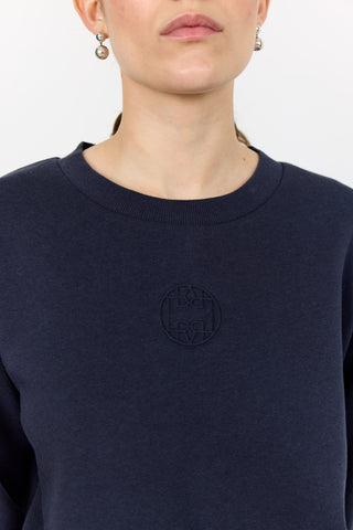 LR-NUKA 13 Sweatshirt mörkblå