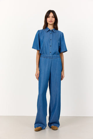 LR-HENRI 5 Byxor Ljusblå