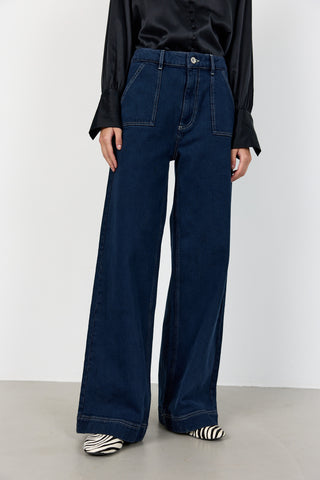 LR-KOSA 17 Jeans mörkblå