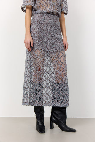 LR-KENDALL 2 Kjol Ljusbrun