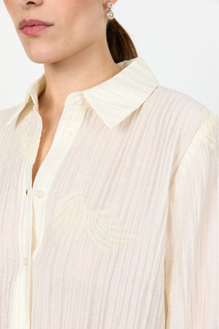 LR-ORBAN 2 Skjorta Off white