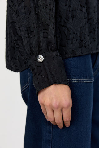 LR-OVETTE 1 Blus Svart