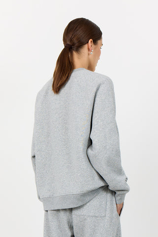 LR-NUKA 11 Sweatshirt Ljusgrått