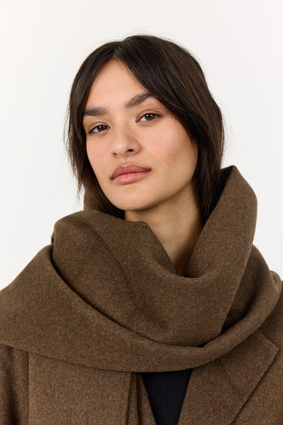 LR-OWA 31 Scarf Mörkbrun