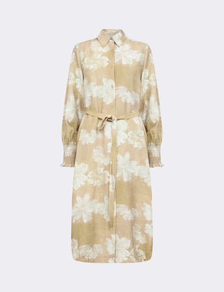 LR-NIKKI 2 Klänning Mörk sand