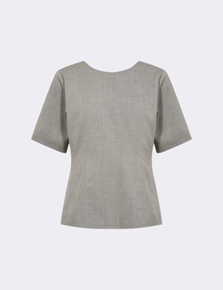 LR-NELLY 2 Topp Ljusgrått