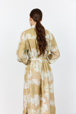 LR-NIKKI 2 Klänning Mörk sand