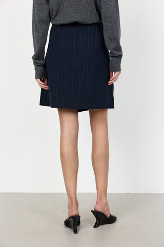 LR-OLIVIA 3 Kjol mörkblå