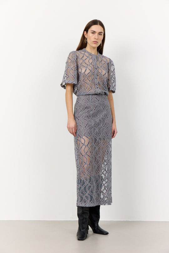 LR-KENDALL 2 Kjol Ljusbrun