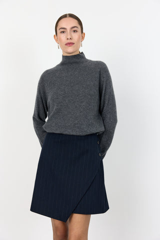 LR-ELOISE 6 Strik Mörkgrå