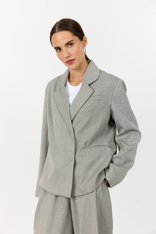 LR-NELLY 1 Kavaj Ljusgrått